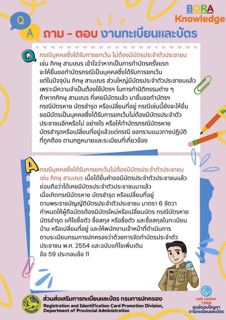 คำถาม-ตอบ ประจำวัน 1 มีนาคม 67